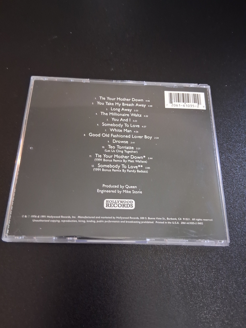 Queen "A Day At The Races" CD - Picture 2 of 4